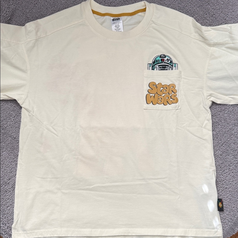 Disney Star Wars Cream Short Sleeve Tee